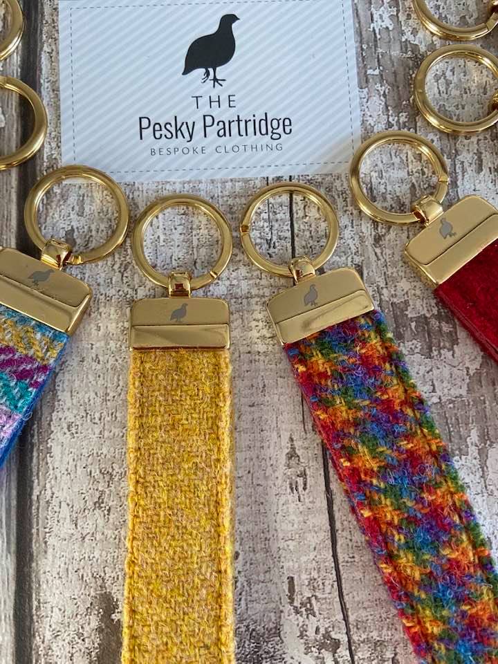 Luxury Harris Tweed Keyring - Image 10