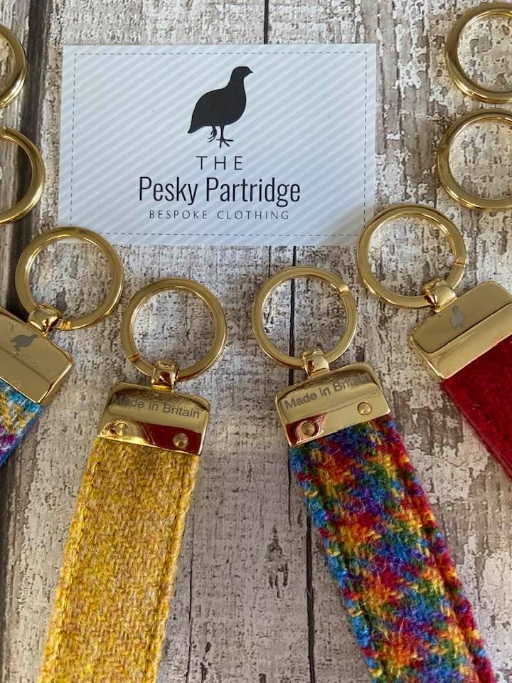 Luxury Harris Tweed Keyring - Image 9