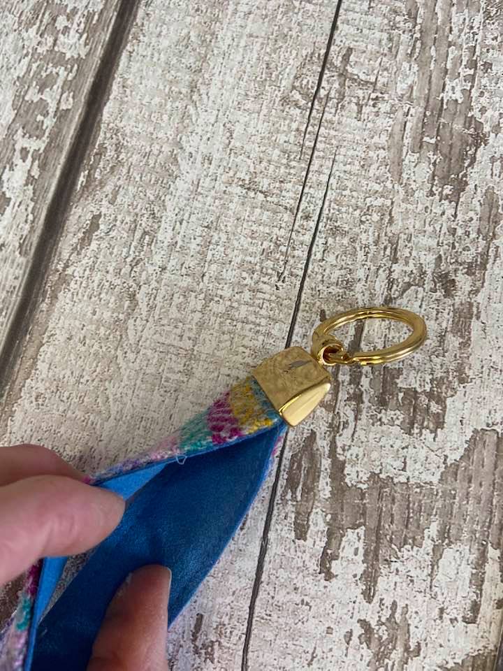Luxury Harris Tweed Keyring - Image 4
