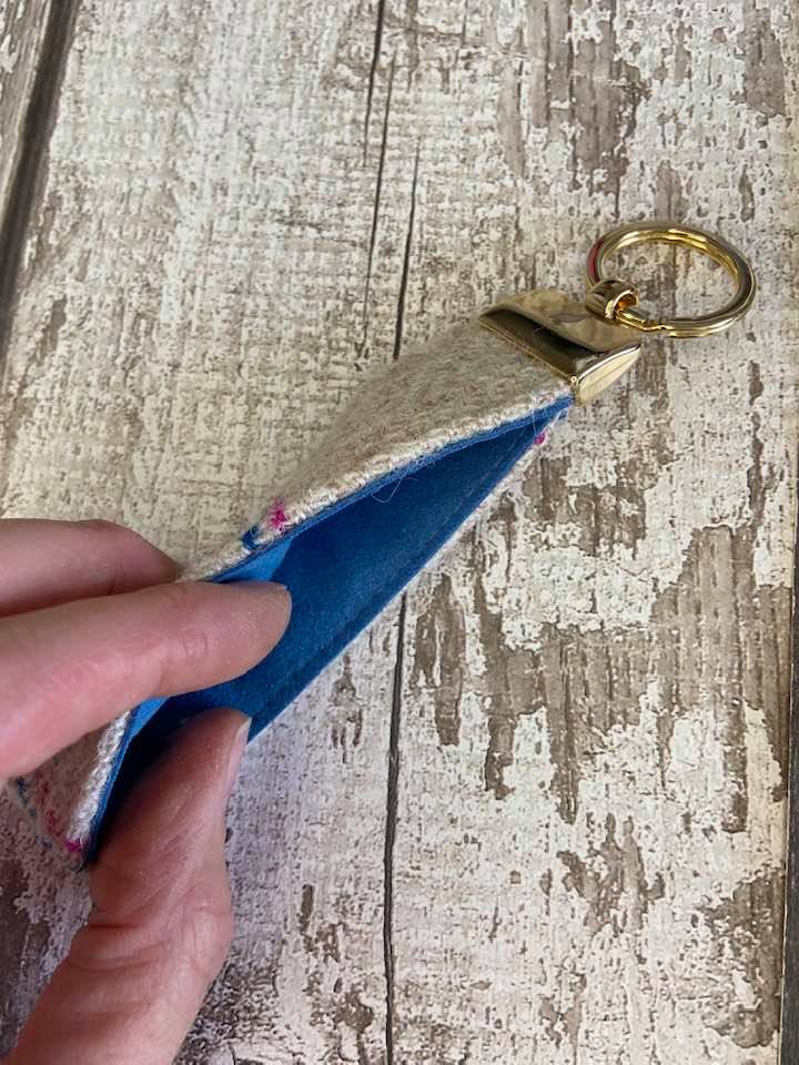 Luxury Harris Tweed Keyring - Image 6